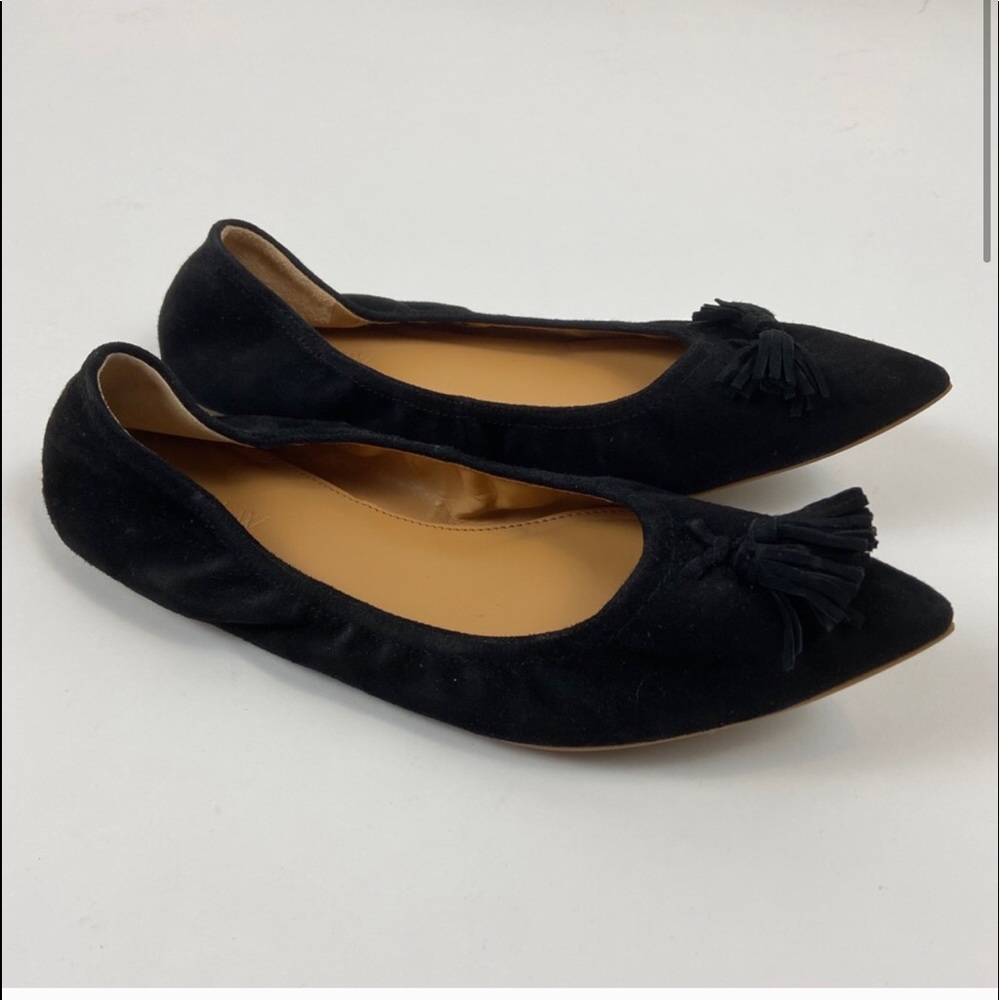 J. Crew Lottie Tassel Flats